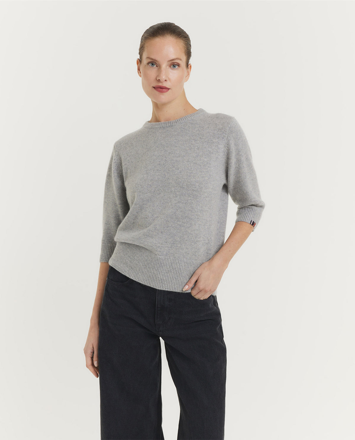 NO.432 Well Lamb Trui - Lichtgrijs