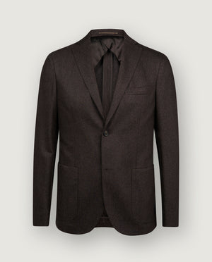 Wool Cashmere Flannel Jacket