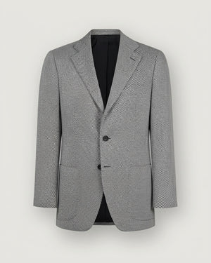 Twill Cashmere Jasje - Grijs