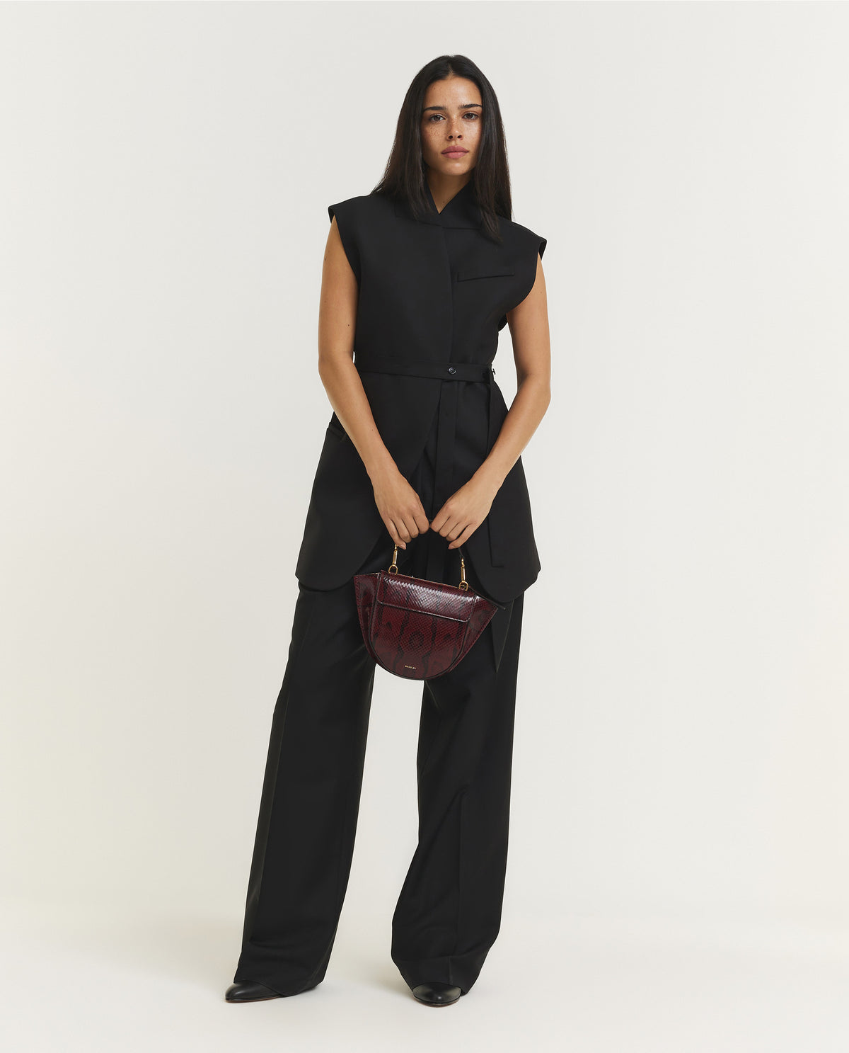 Reimagined Oversized Gilet - Zwart