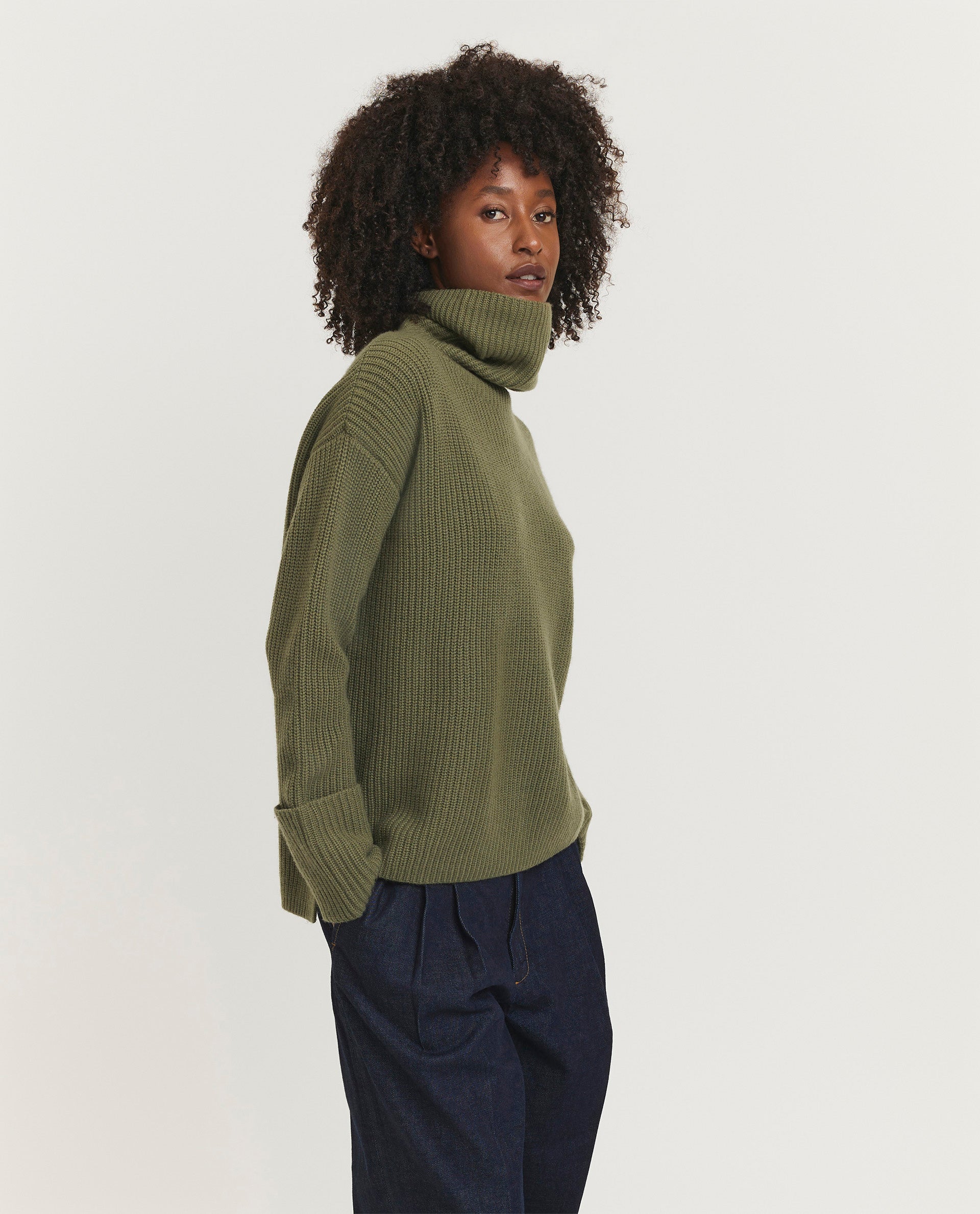 Wool-cashmere sweater

