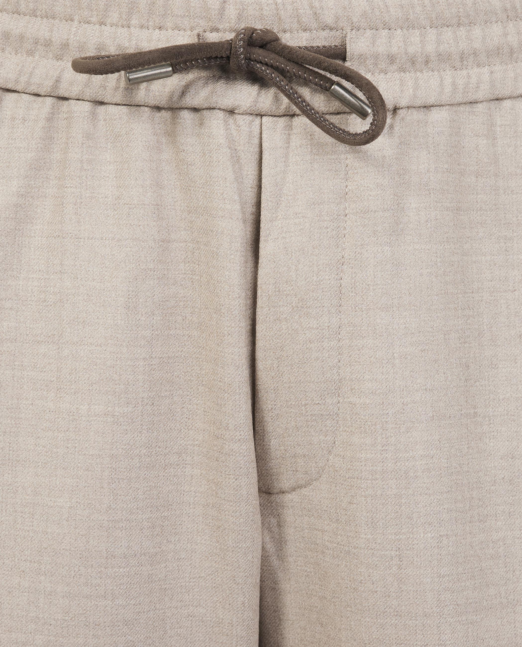 Flannel Jogger - Lichtbruin