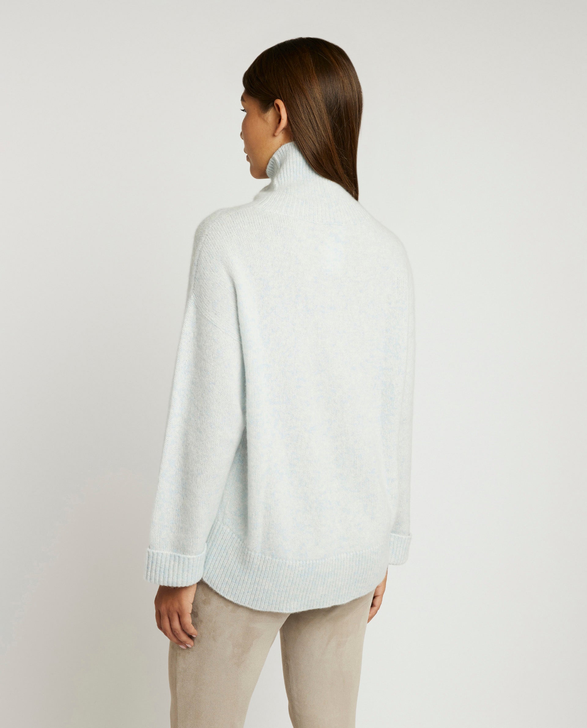 Cashmere-silk sweater