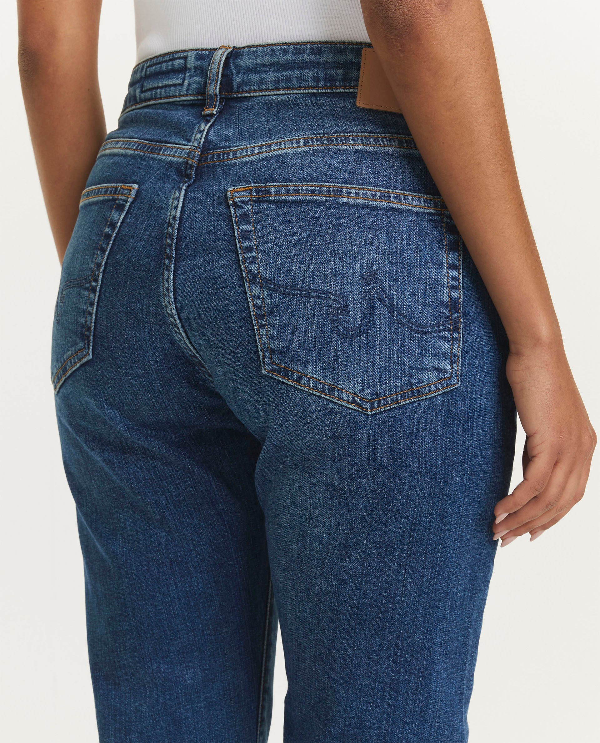 American mid-rise jeans