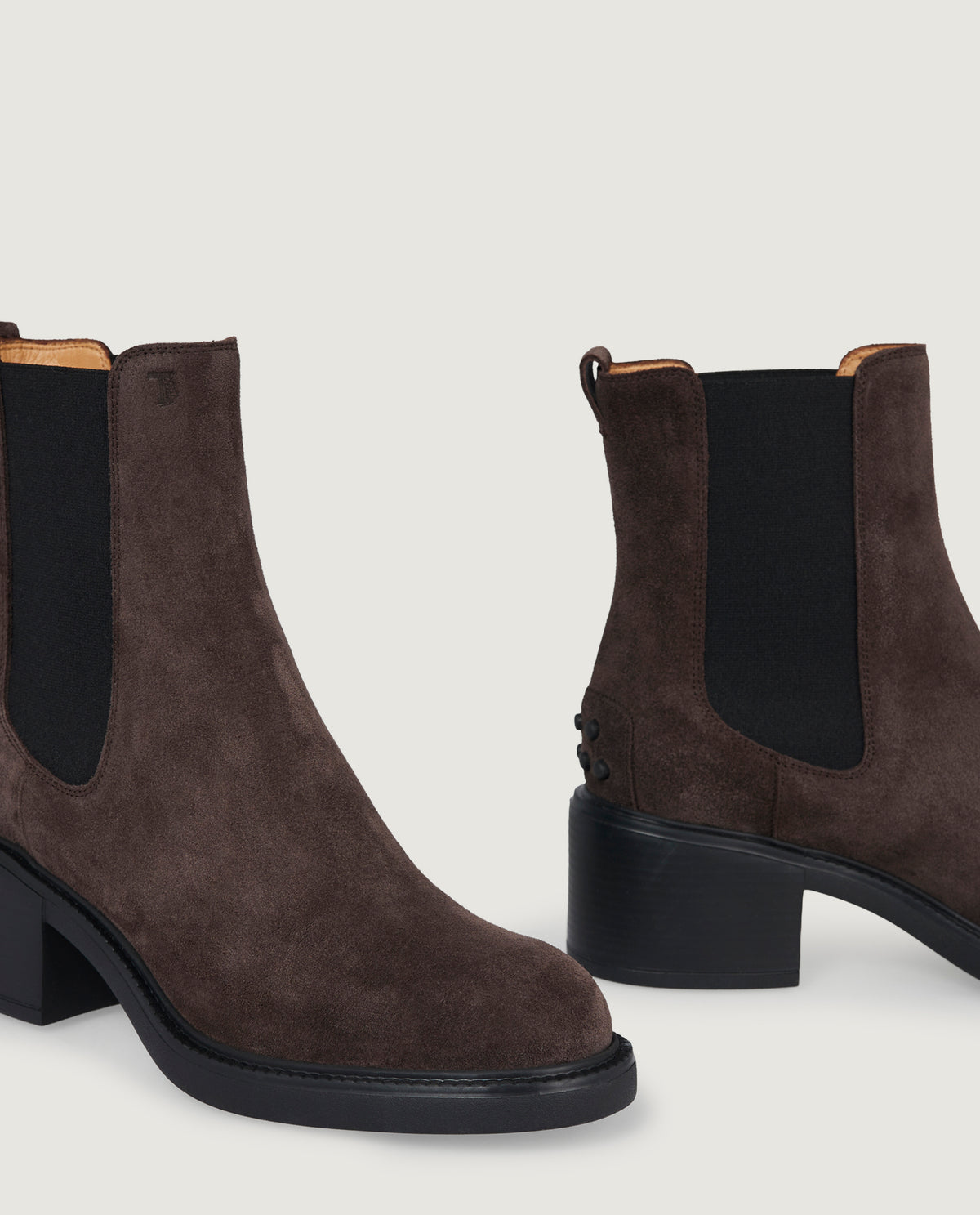 Suede Tronchetto Enkel Laarzen - Bruin