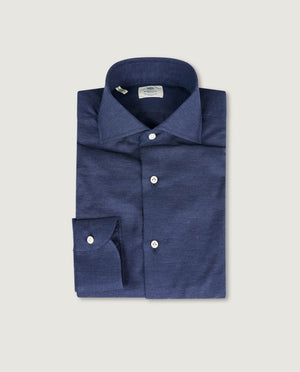 Cotton Cashmere Twill Shirt