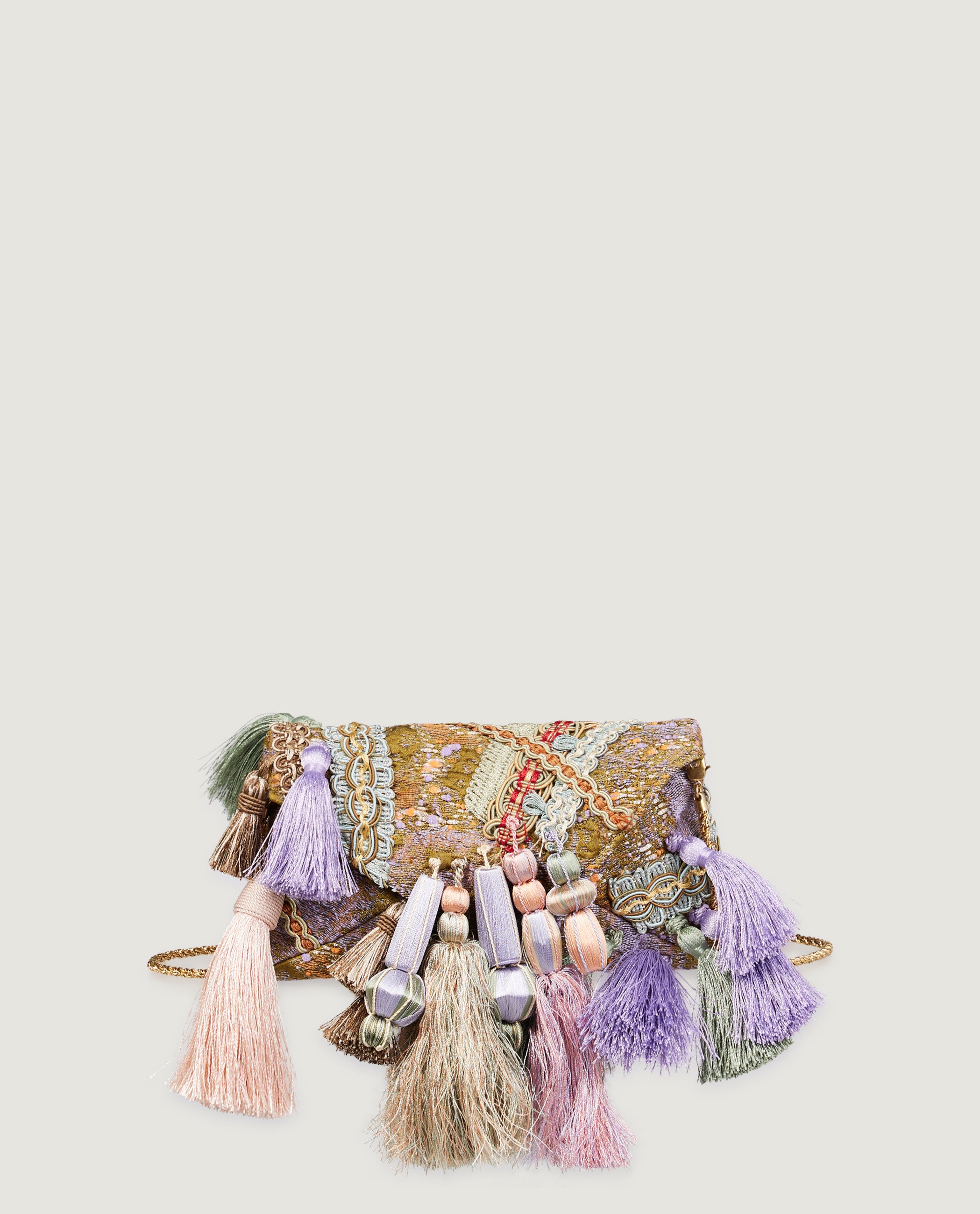 Adorned Envelope Handbag