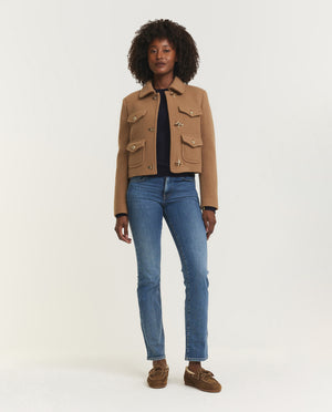 Cologne Slim Straight Jeans - Blauw