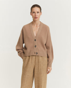 Wool Cashmere Cardigan