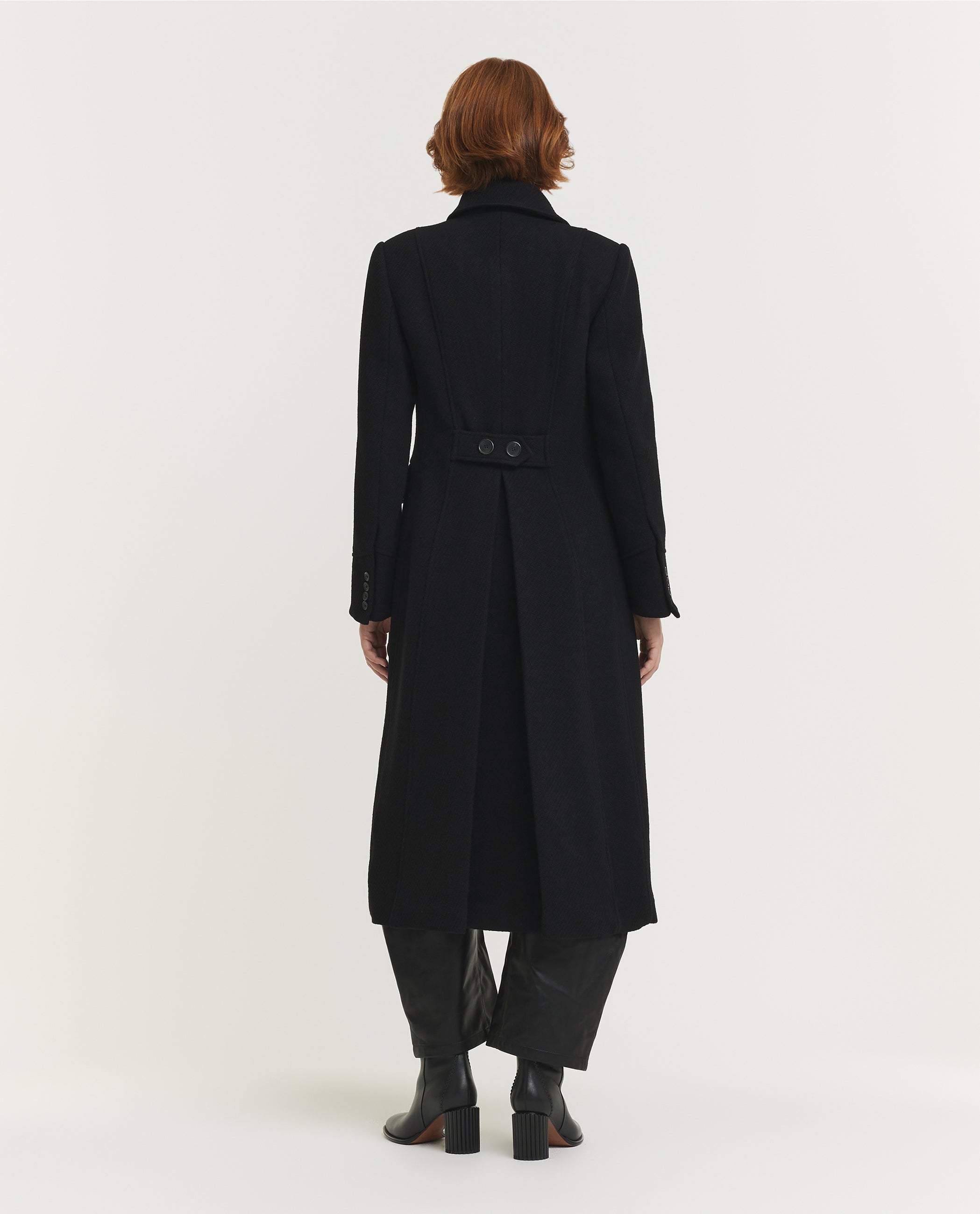 Long Wool DB Overcoat