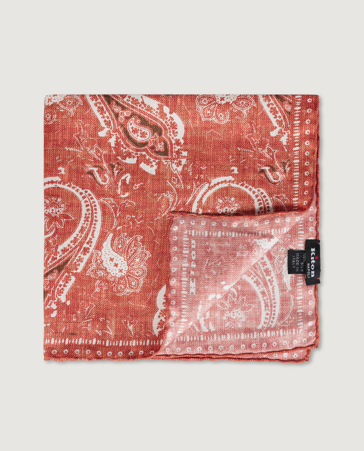 Printed Silk Pocket Square