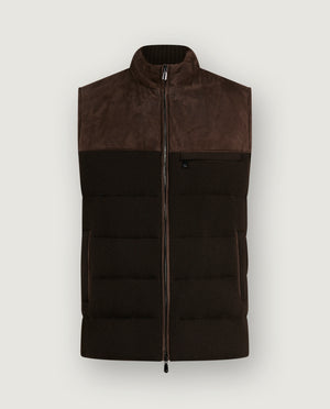 Cashmere Semi Bodywarmer