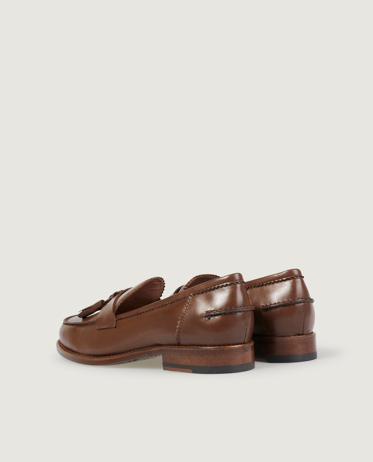 Leather loafers