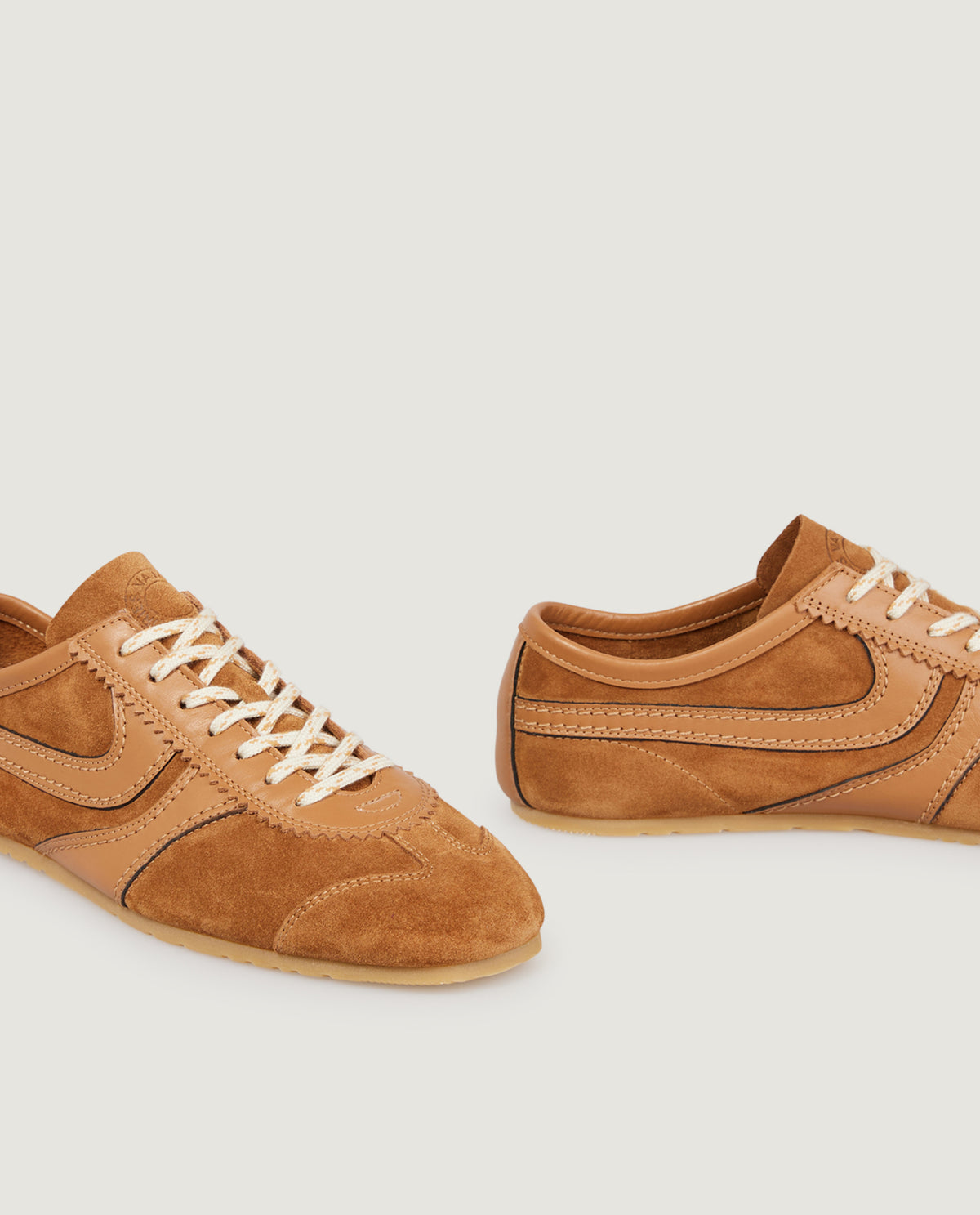 Nappa Marathon Sneakers - Lichtbruin