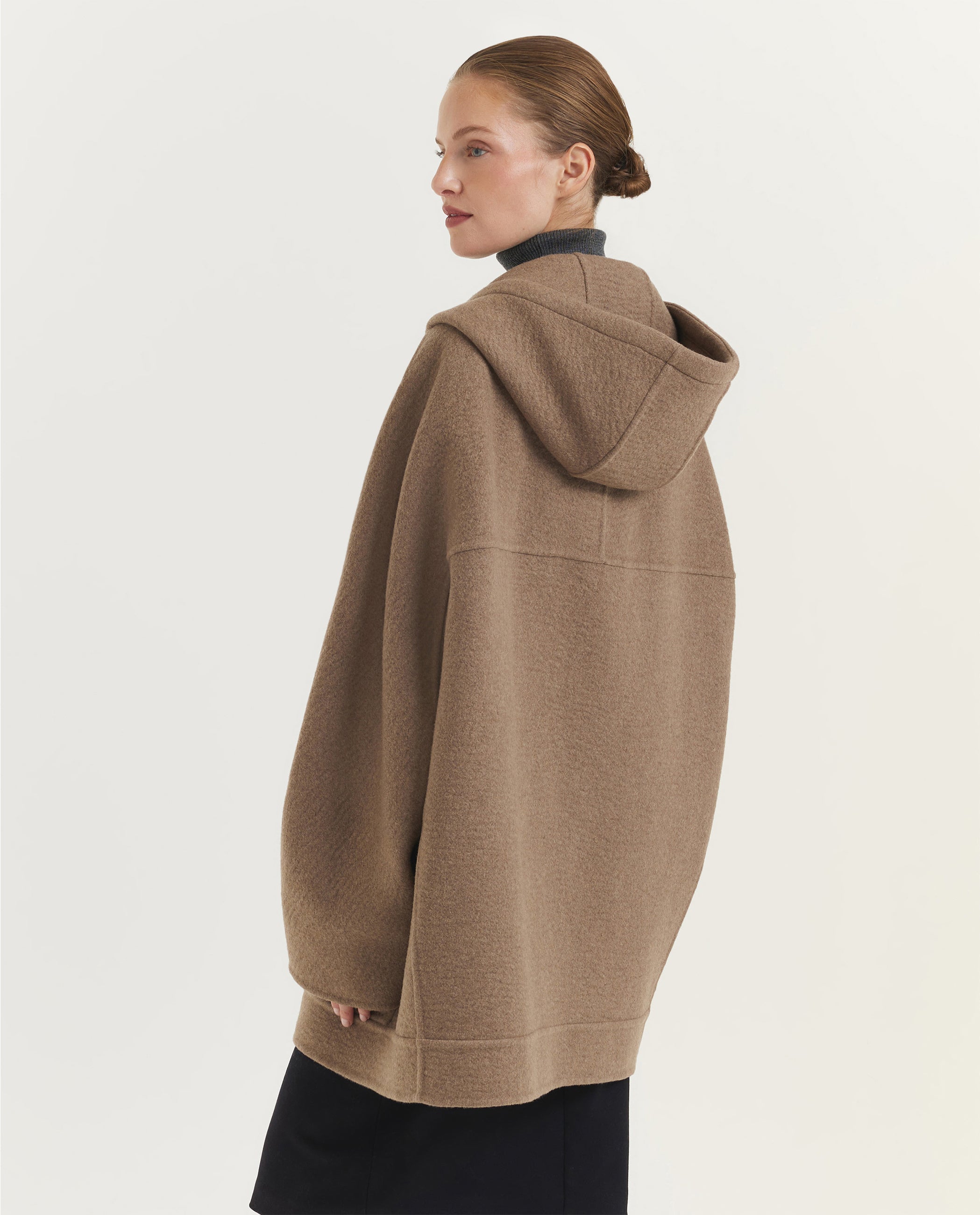 Cashmere Gradi Sweatshirt Coat