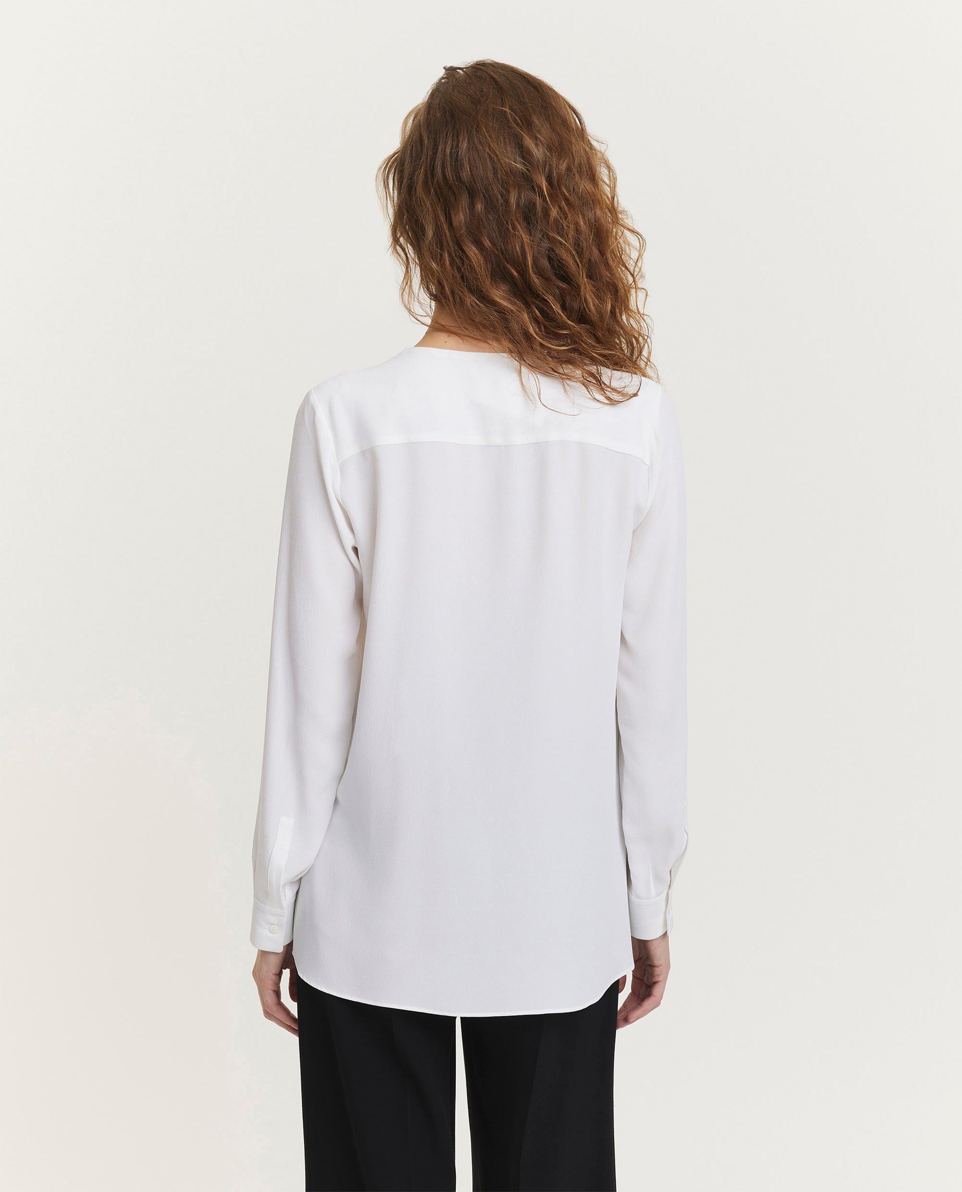 Zijde-mix blouse