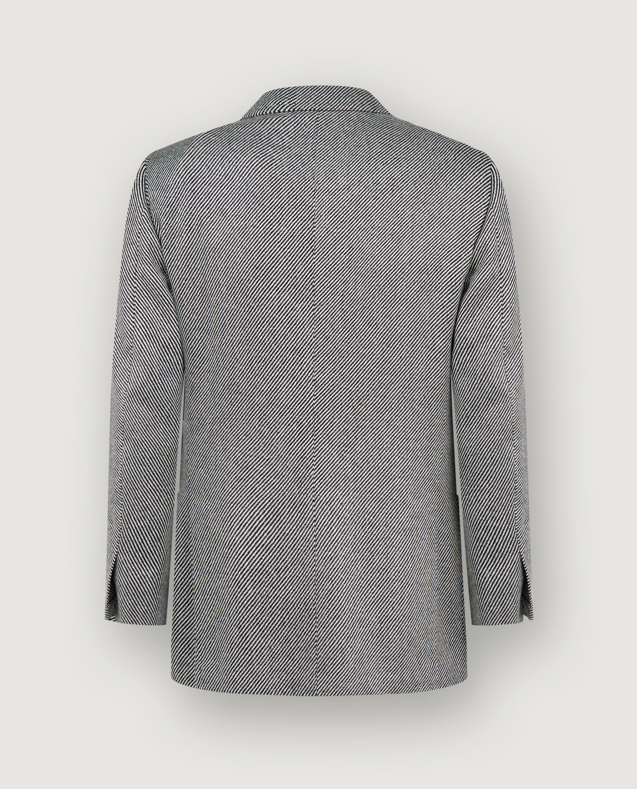 Twill Cashmere Jasje - Grijs