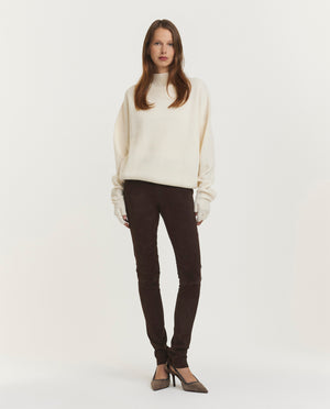 Suede legging 