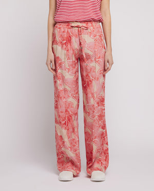 Silk trousers