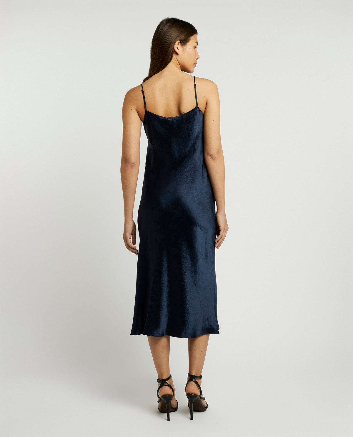 Satin slip dress