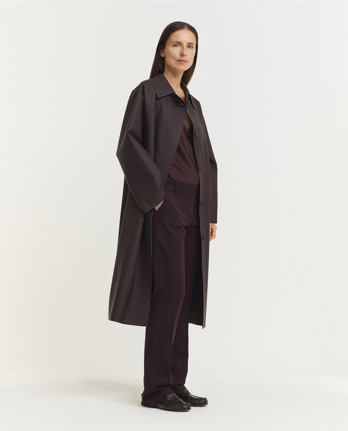 Original Below Rubber Overcoat - Bruin