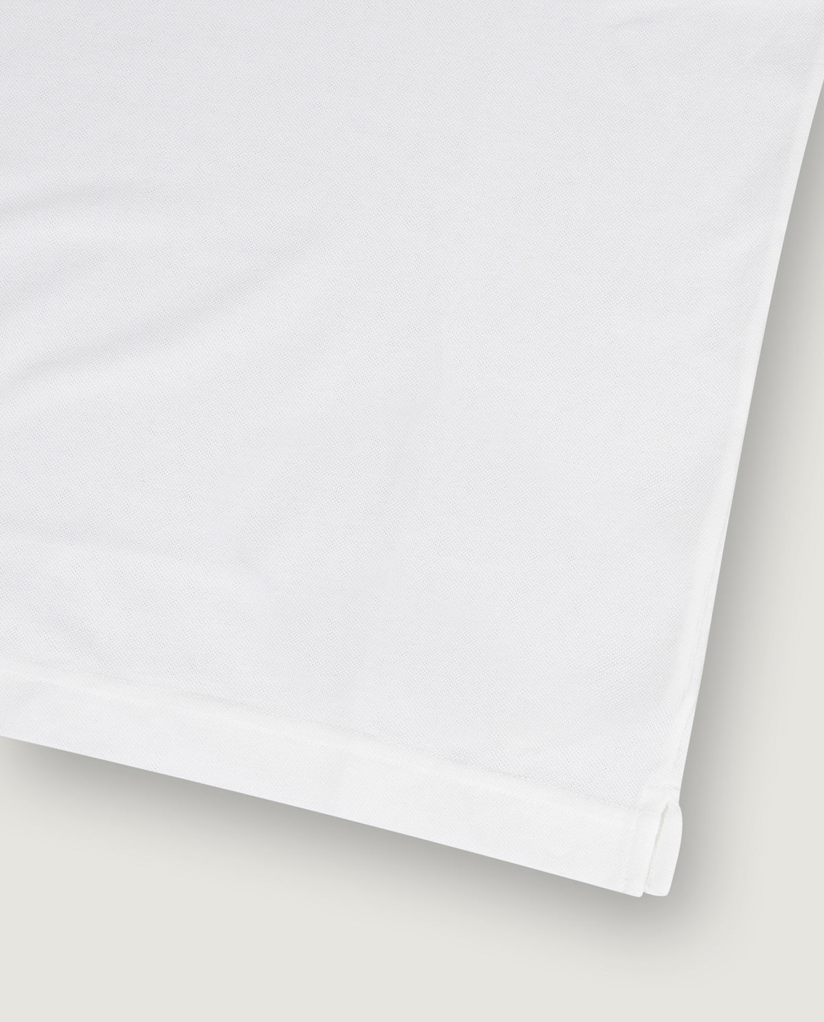 Pique Ice Cotton Polo - Wit