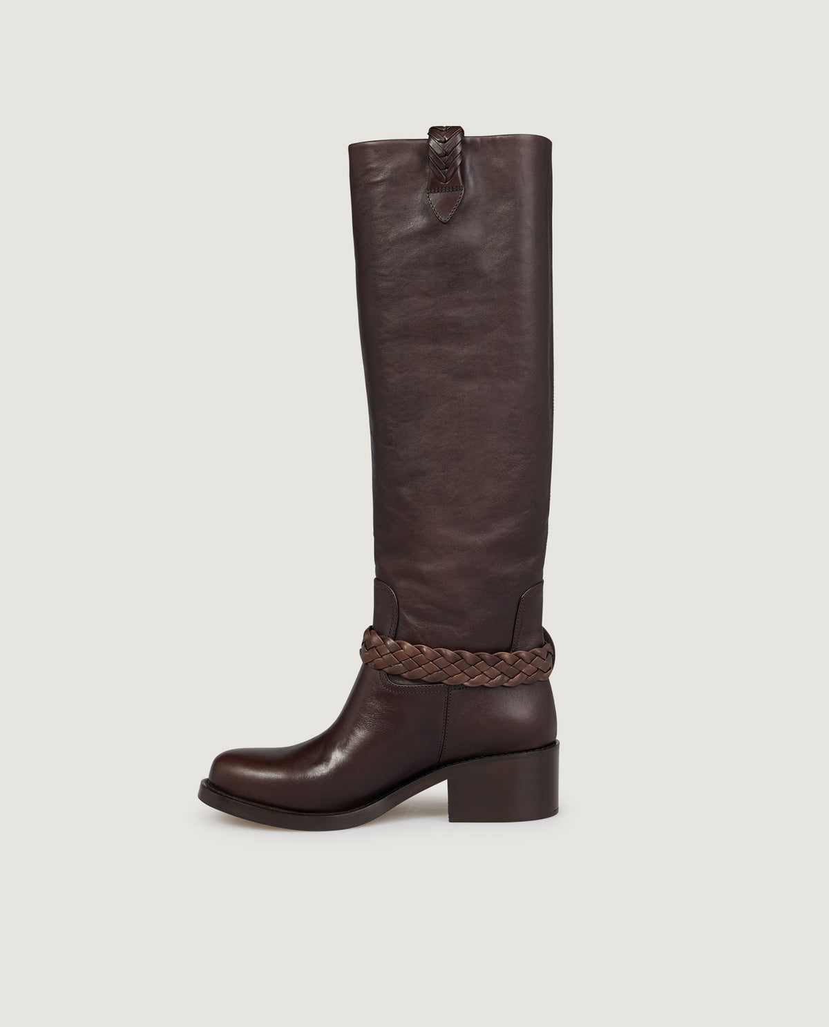 Helix Hoge Laarzen - Bruin