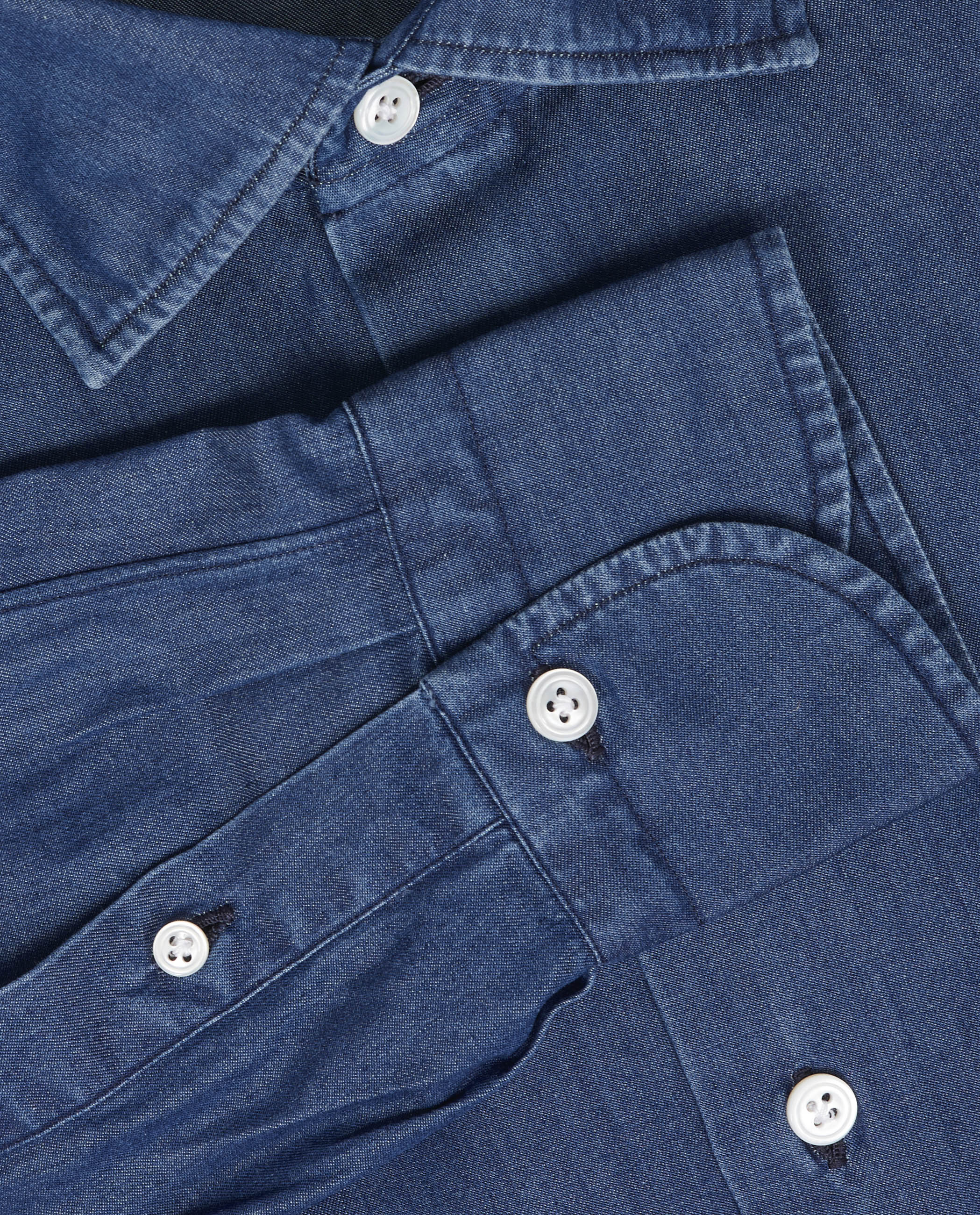 Denim Shirt - Donkerblauw