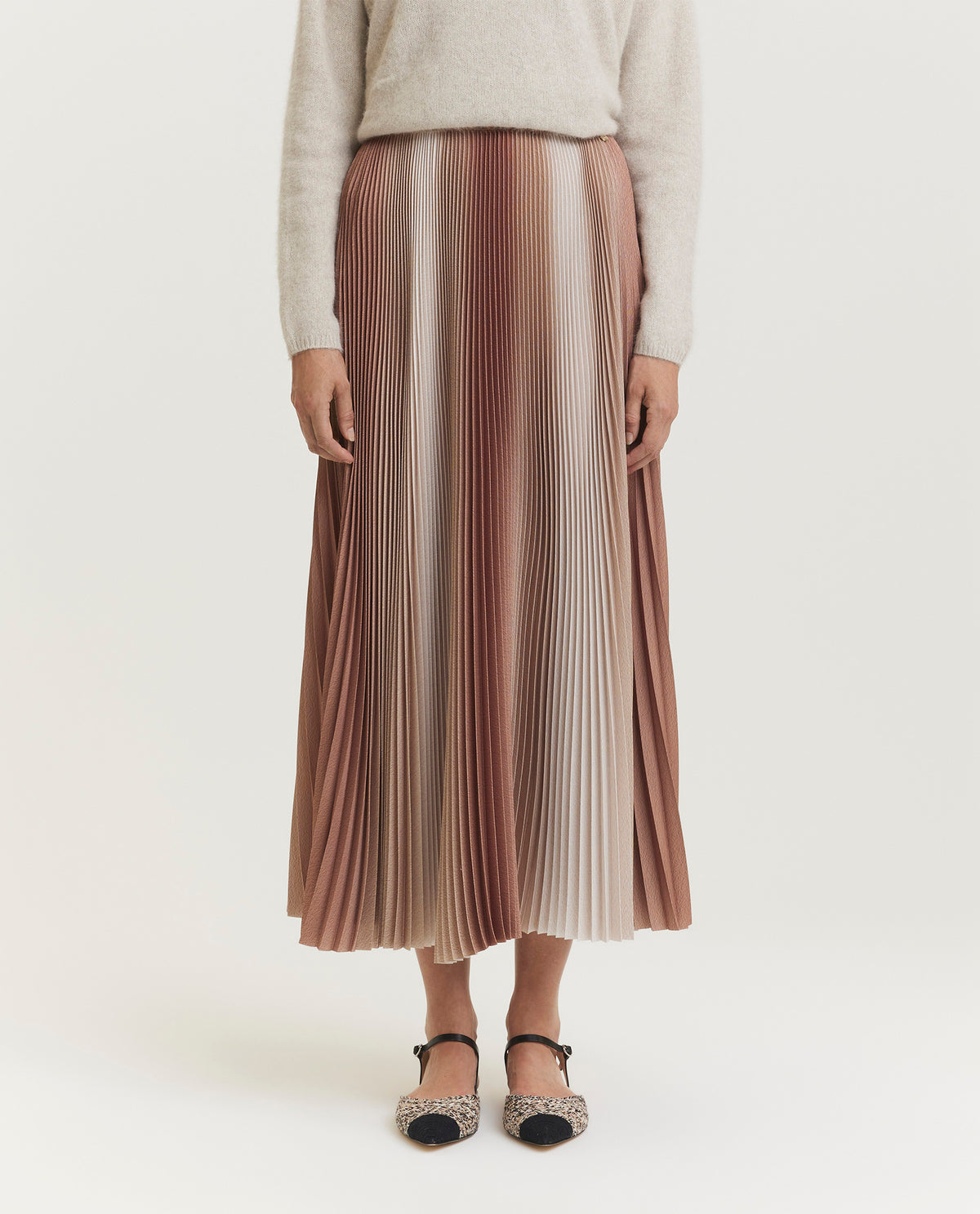 Pleated skirt