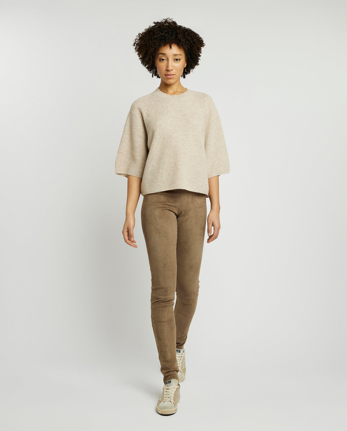 Suede legging 