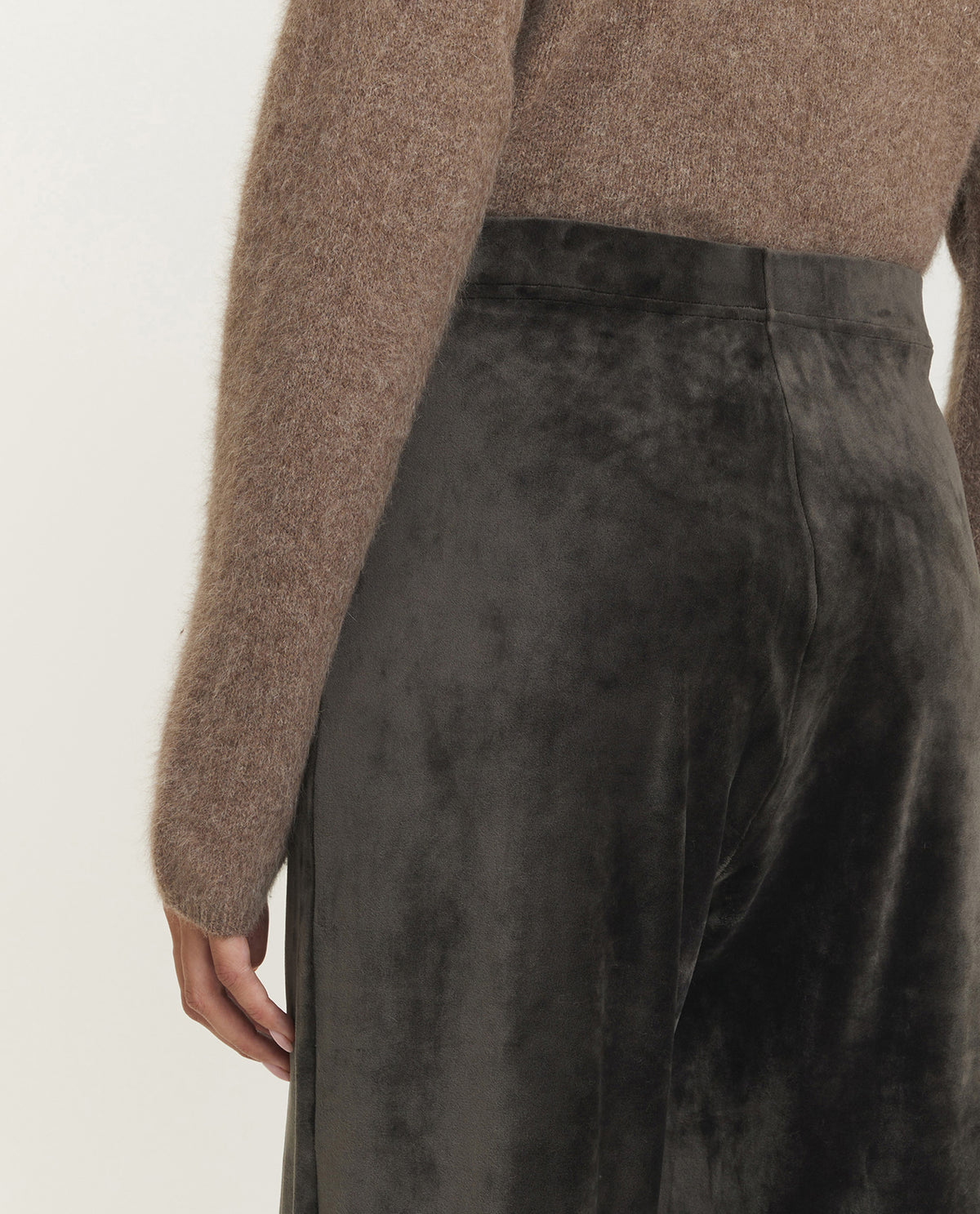 Velvet Stretch Trousers