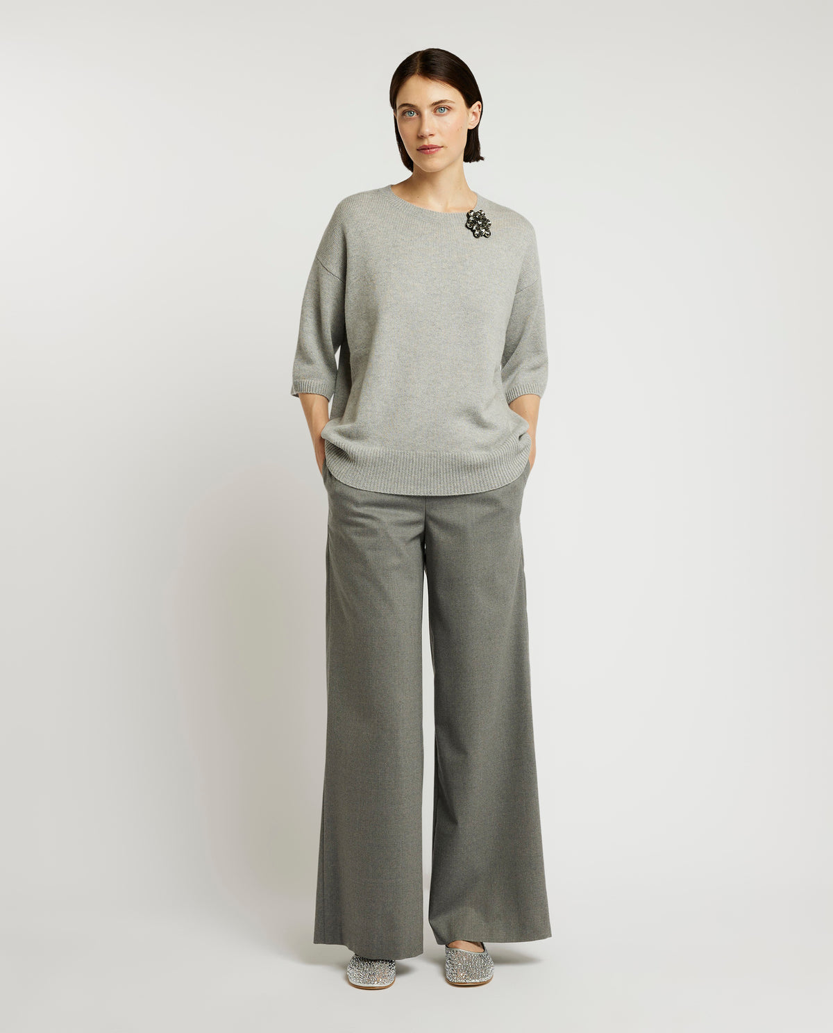 Wool trousers