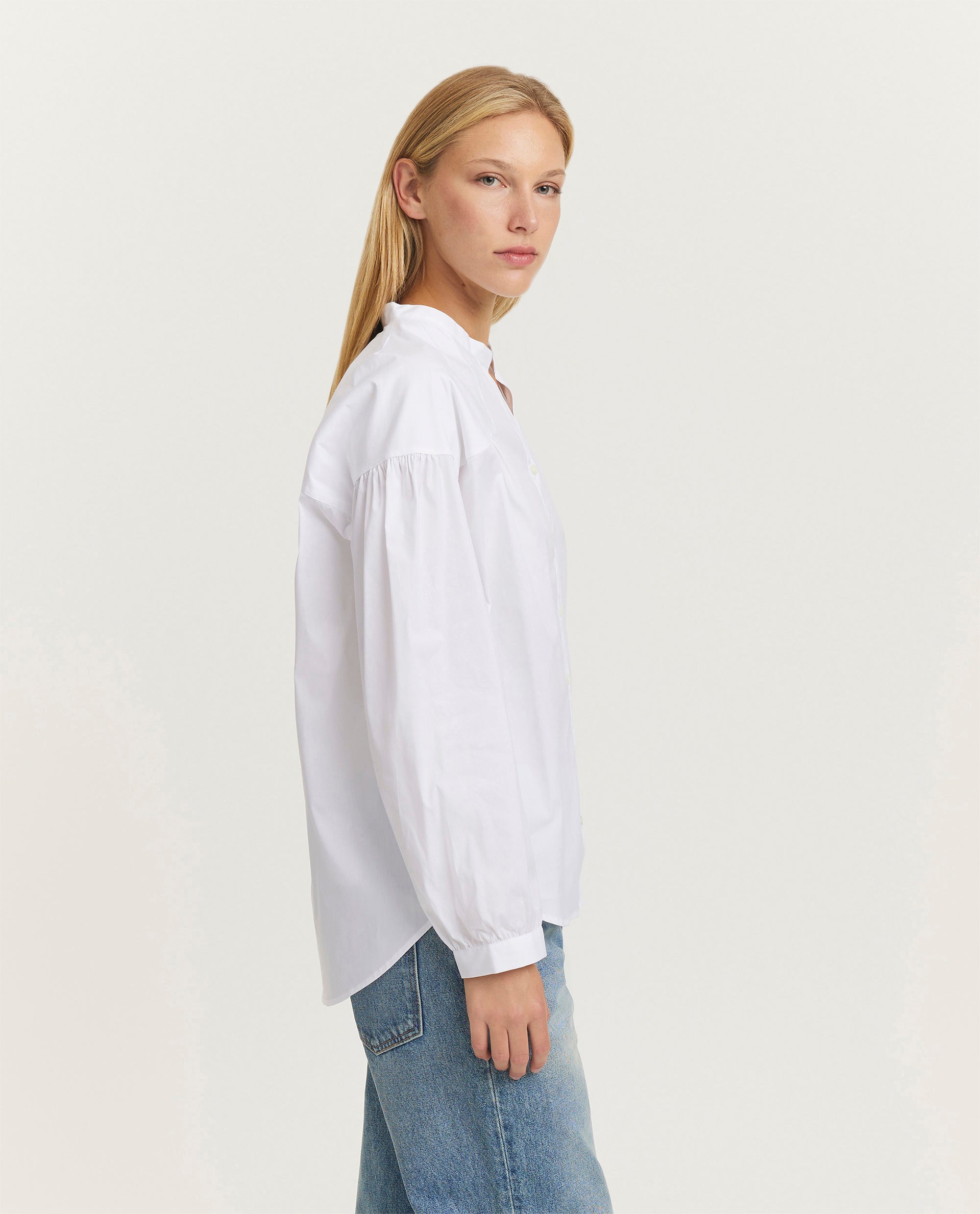 Witte blouse