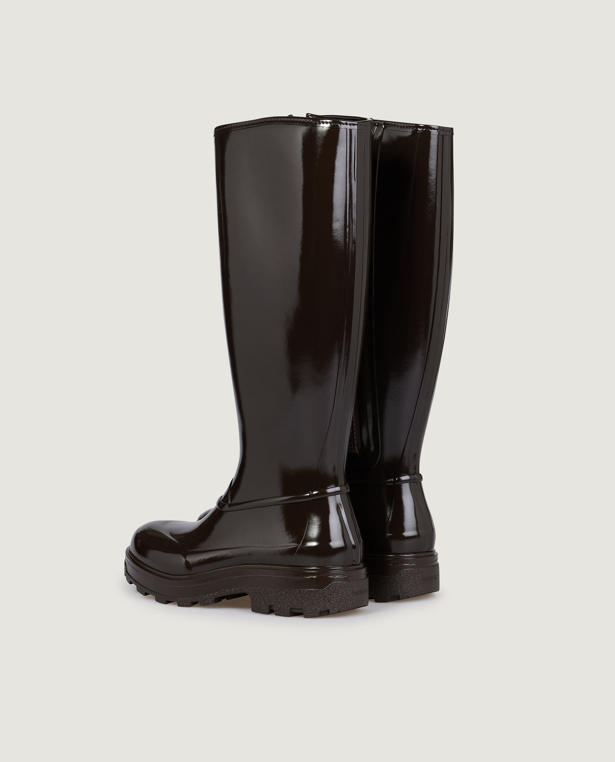 Tijntje Glanzende Laarzen - Bruin