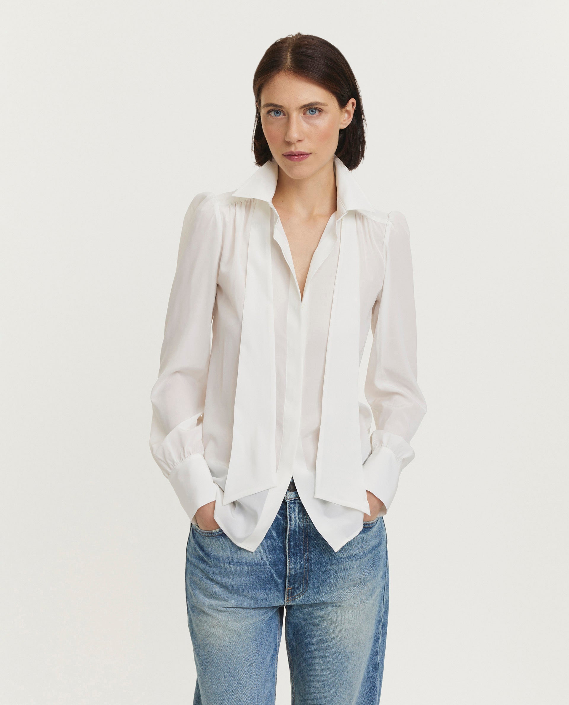 Silk blouse