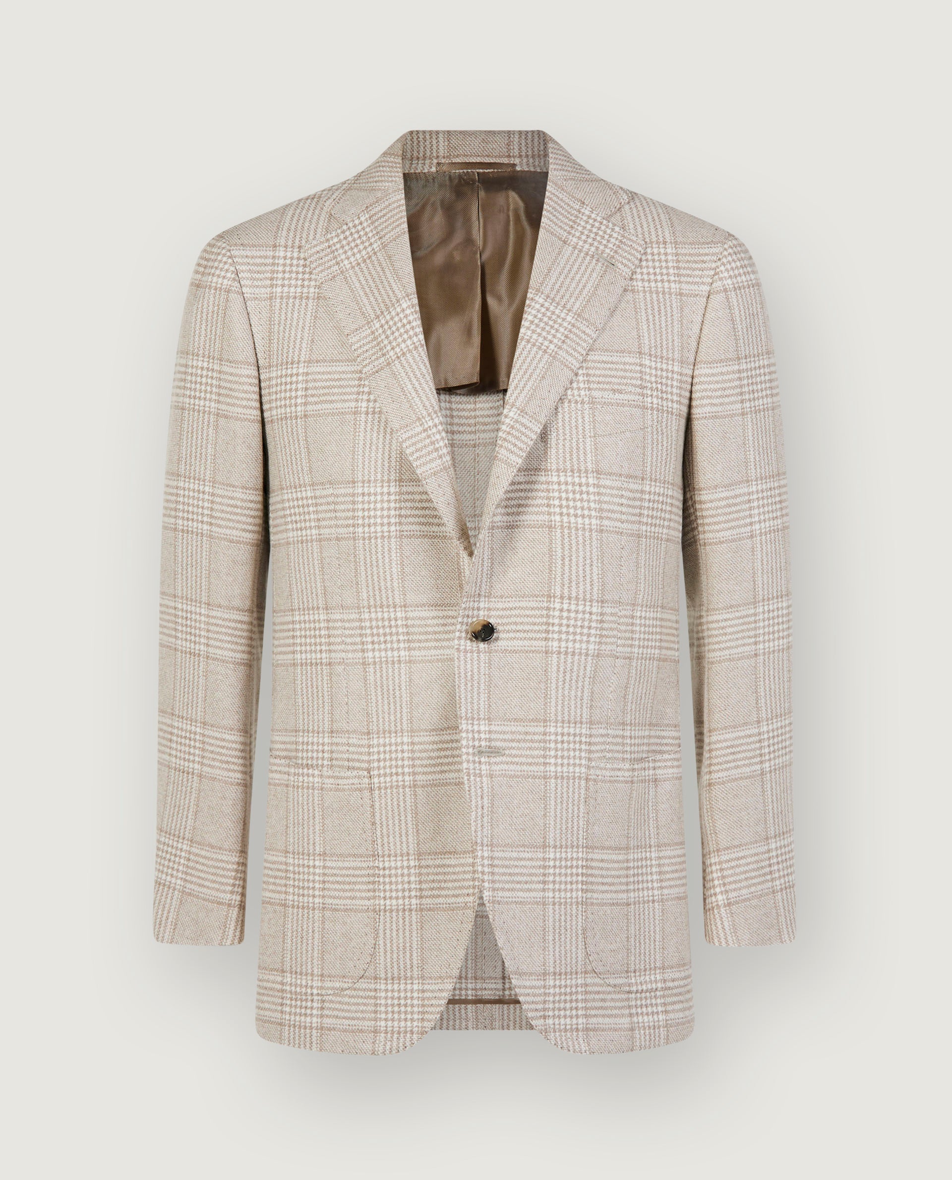 Checked Cashmere Jacket