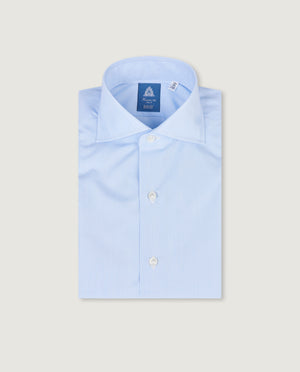 Poplin Katoenen Shirt - Lichtblauw
