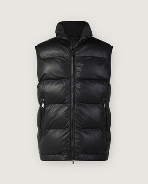 Leren Bodywarmer