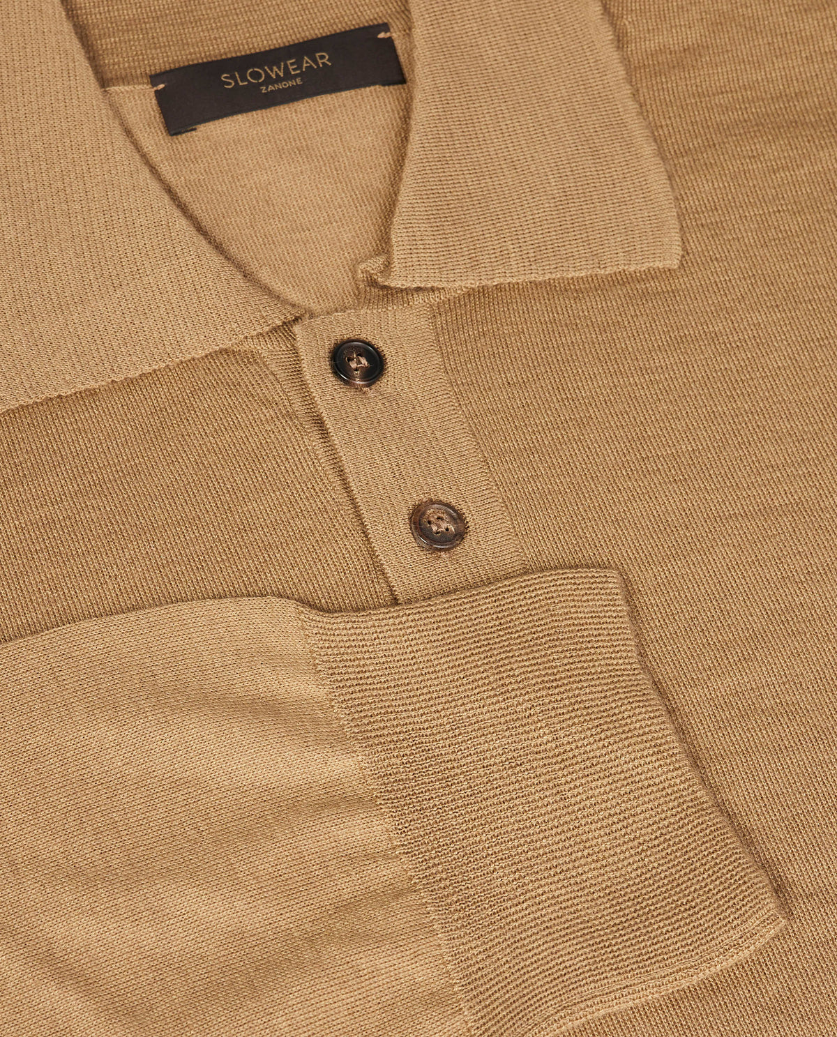 Cashmere Silk Polo Shirt
