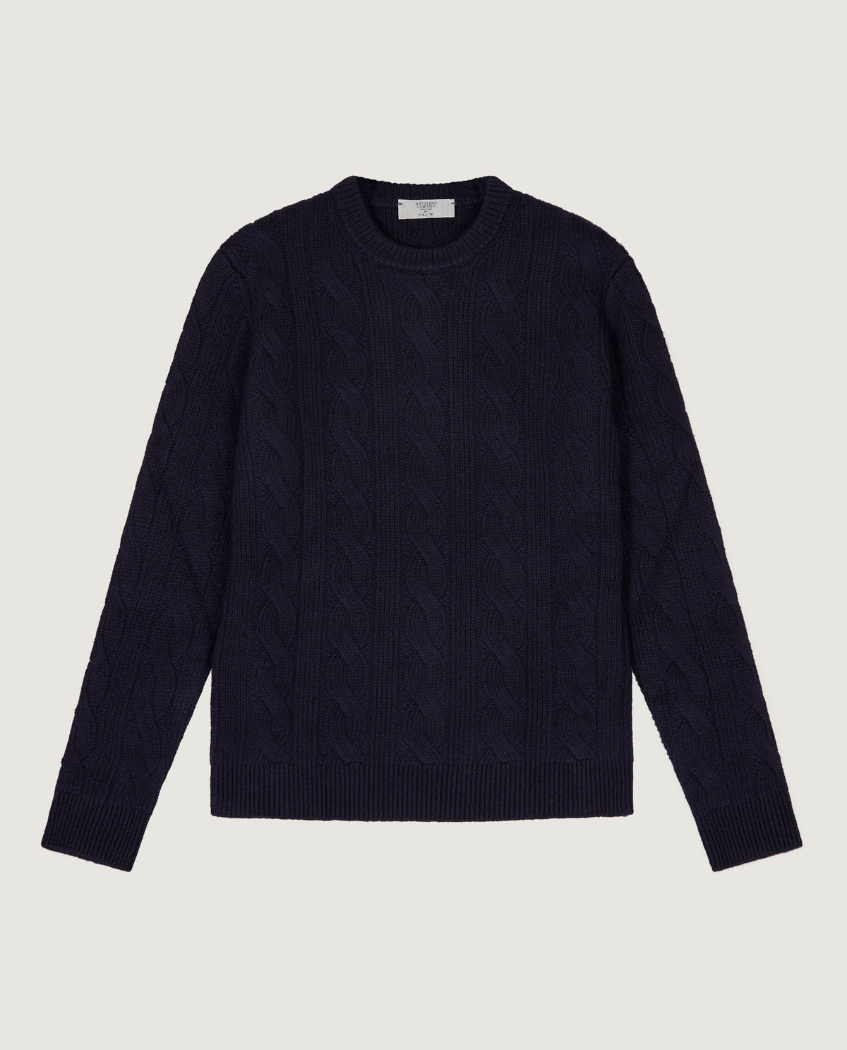 Cashmere Cable Crewneck