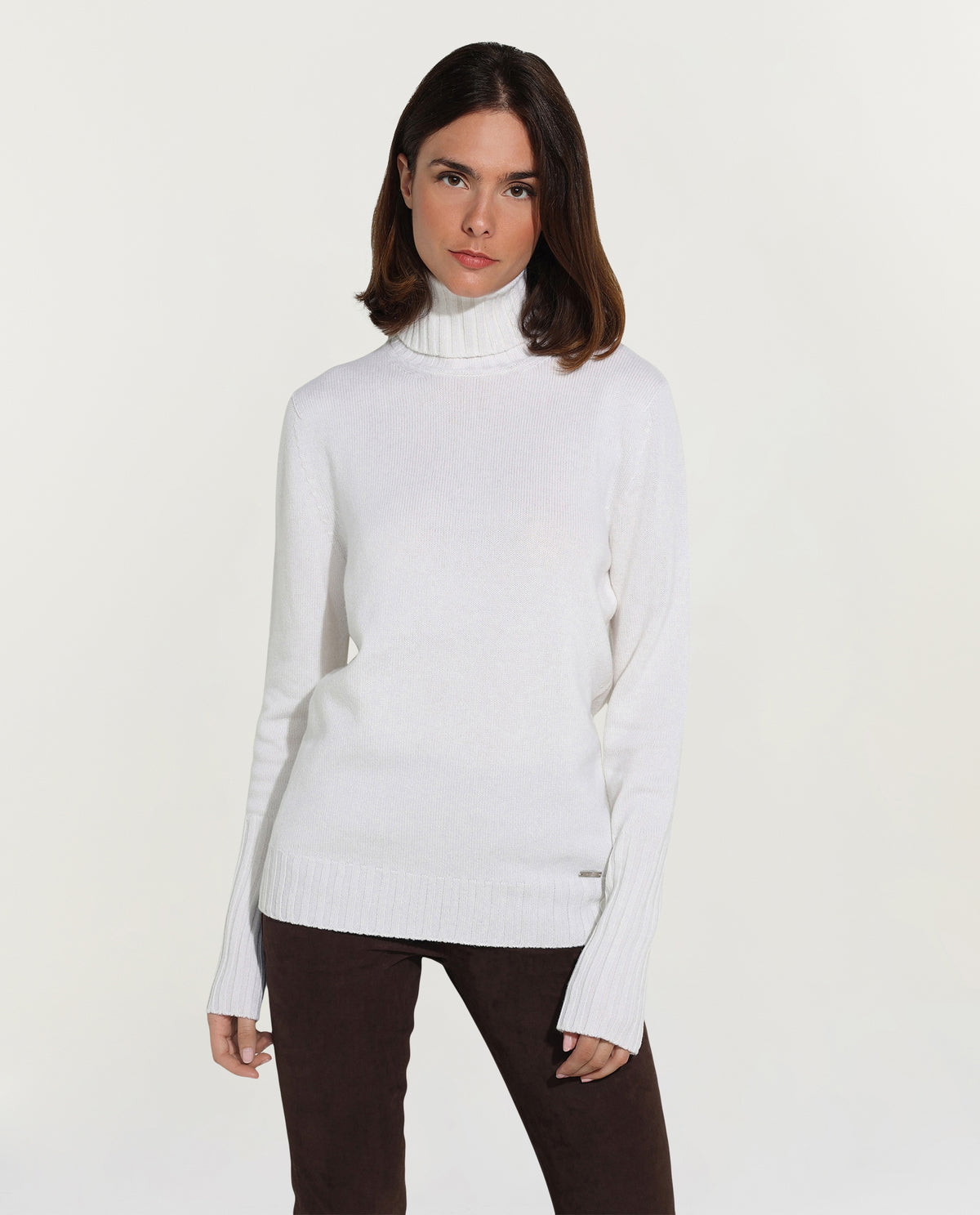 Cashmere turtleneck sweater