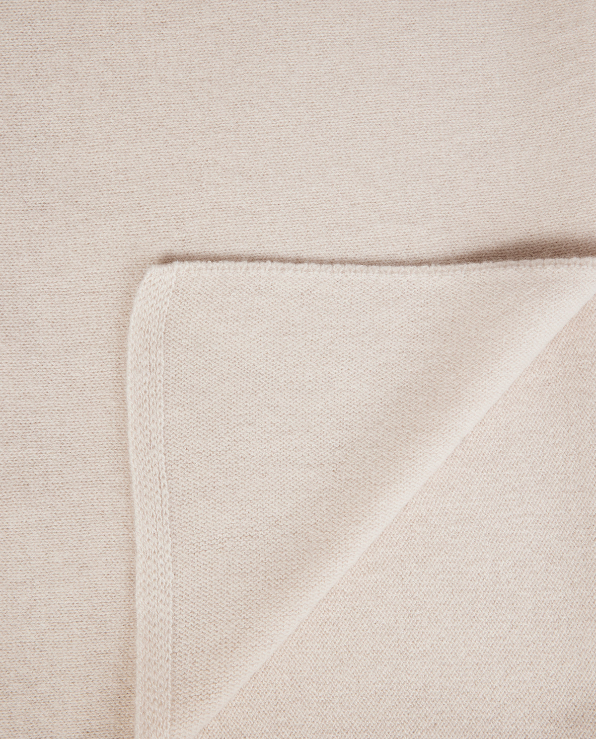 Wol Cashmere Shawl - Ecru