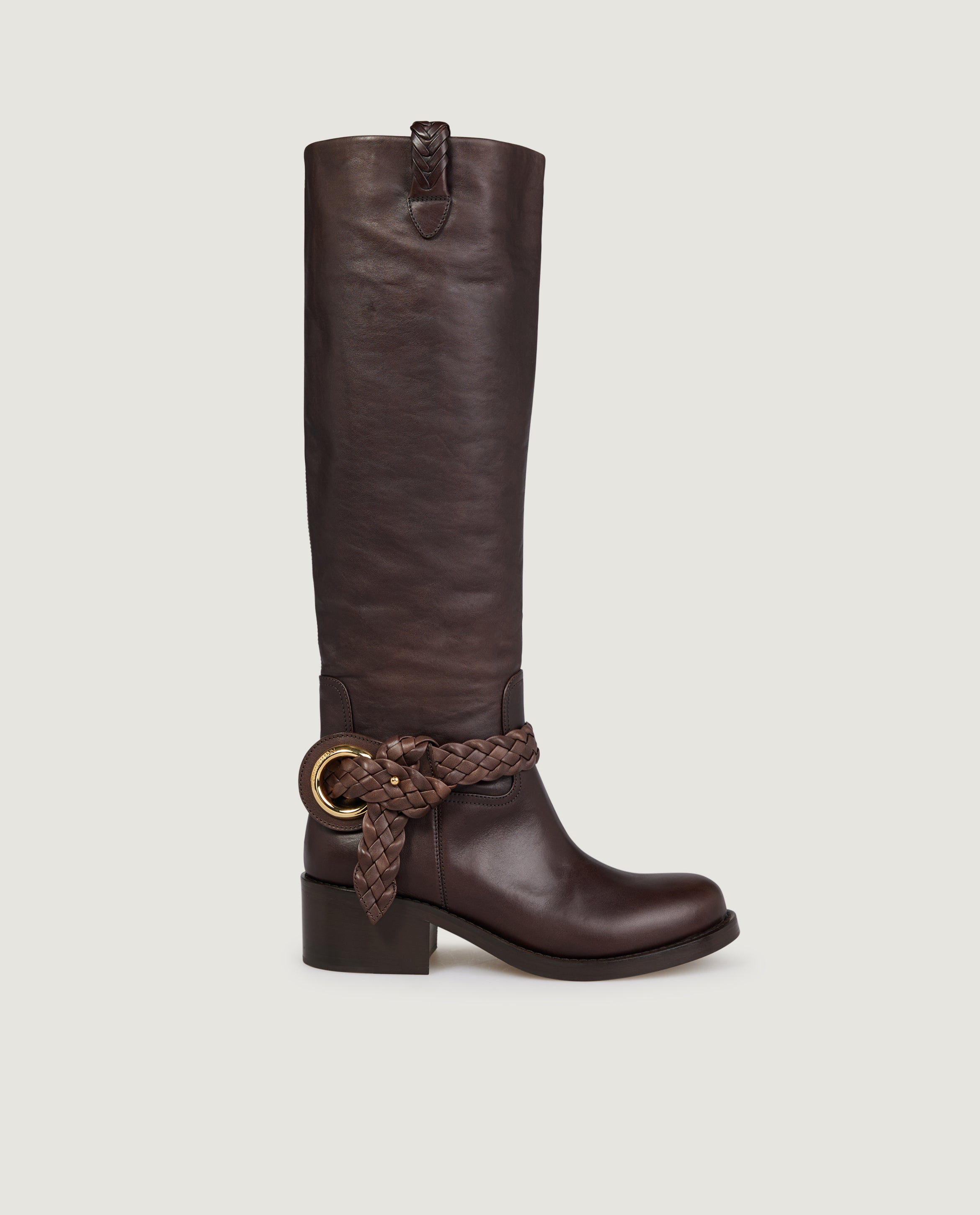 Helix Hoge Laarzen - Bruin