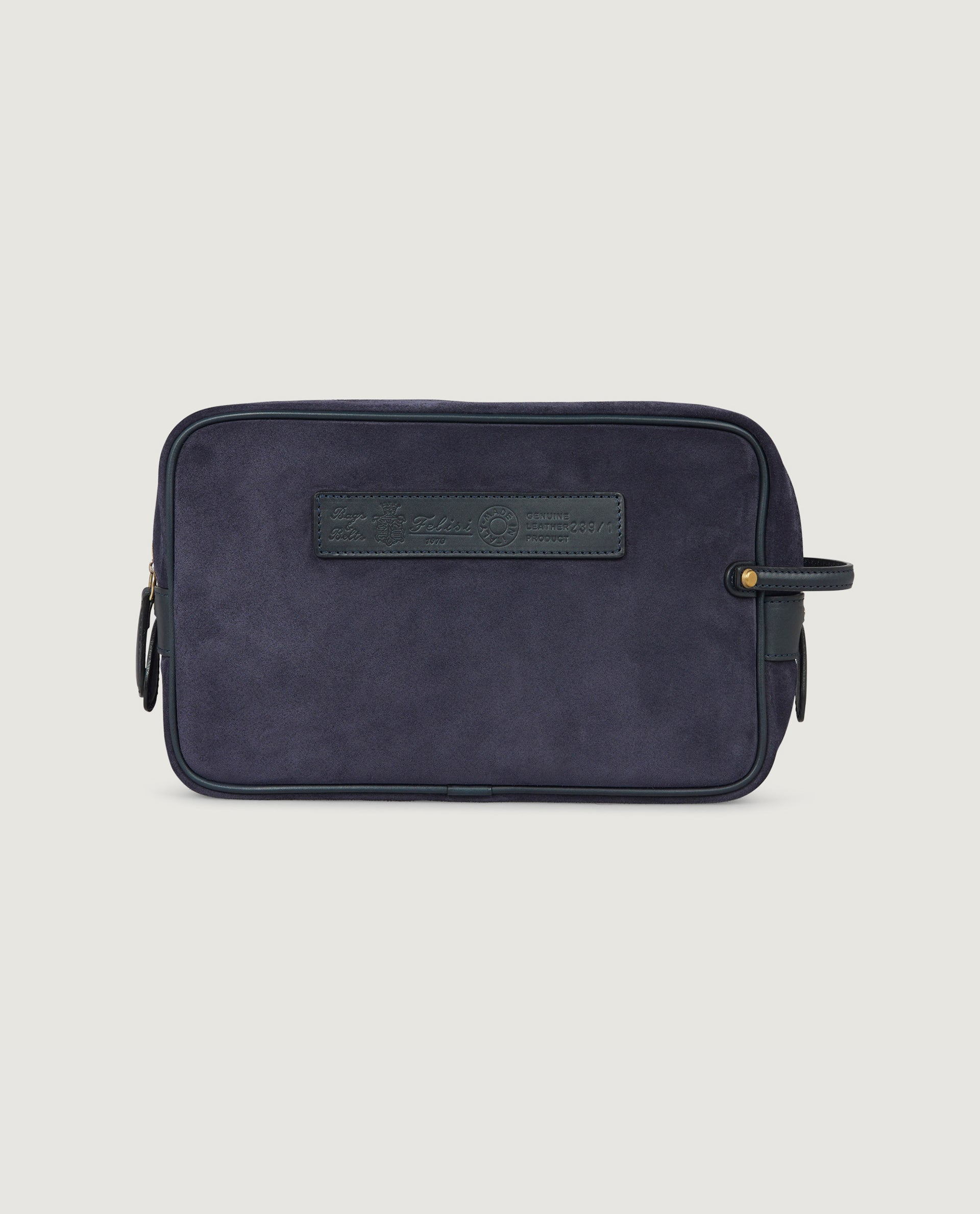 Suede Toilet Bag