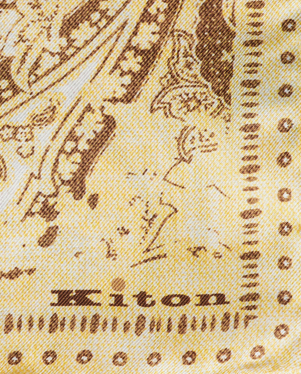 Printed Silk Pocket Square