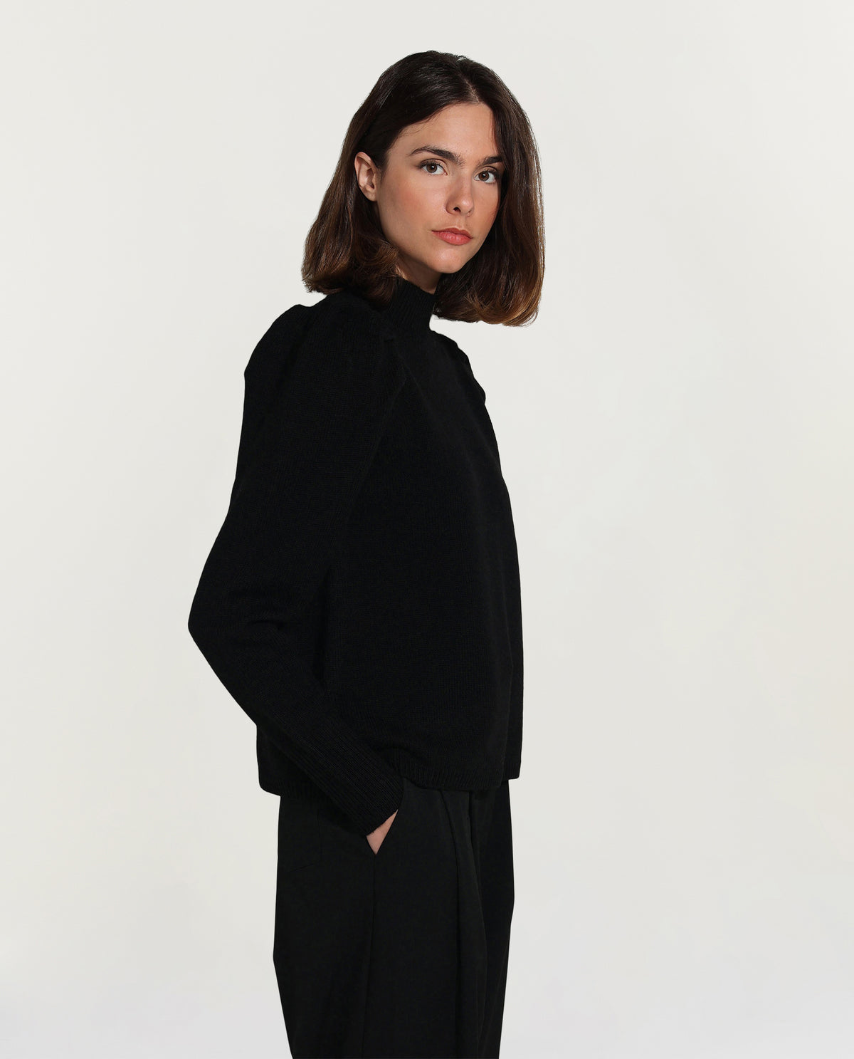 Merino wool turtleneck