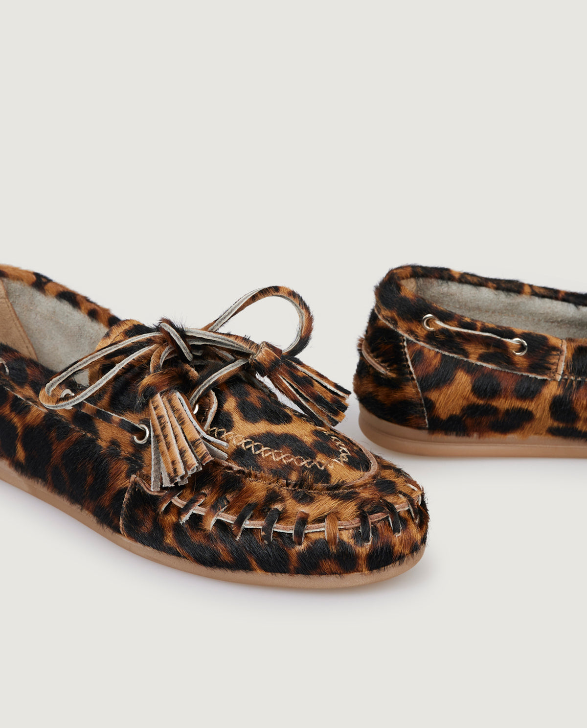 Boat Fringe Loafer - Bruin
