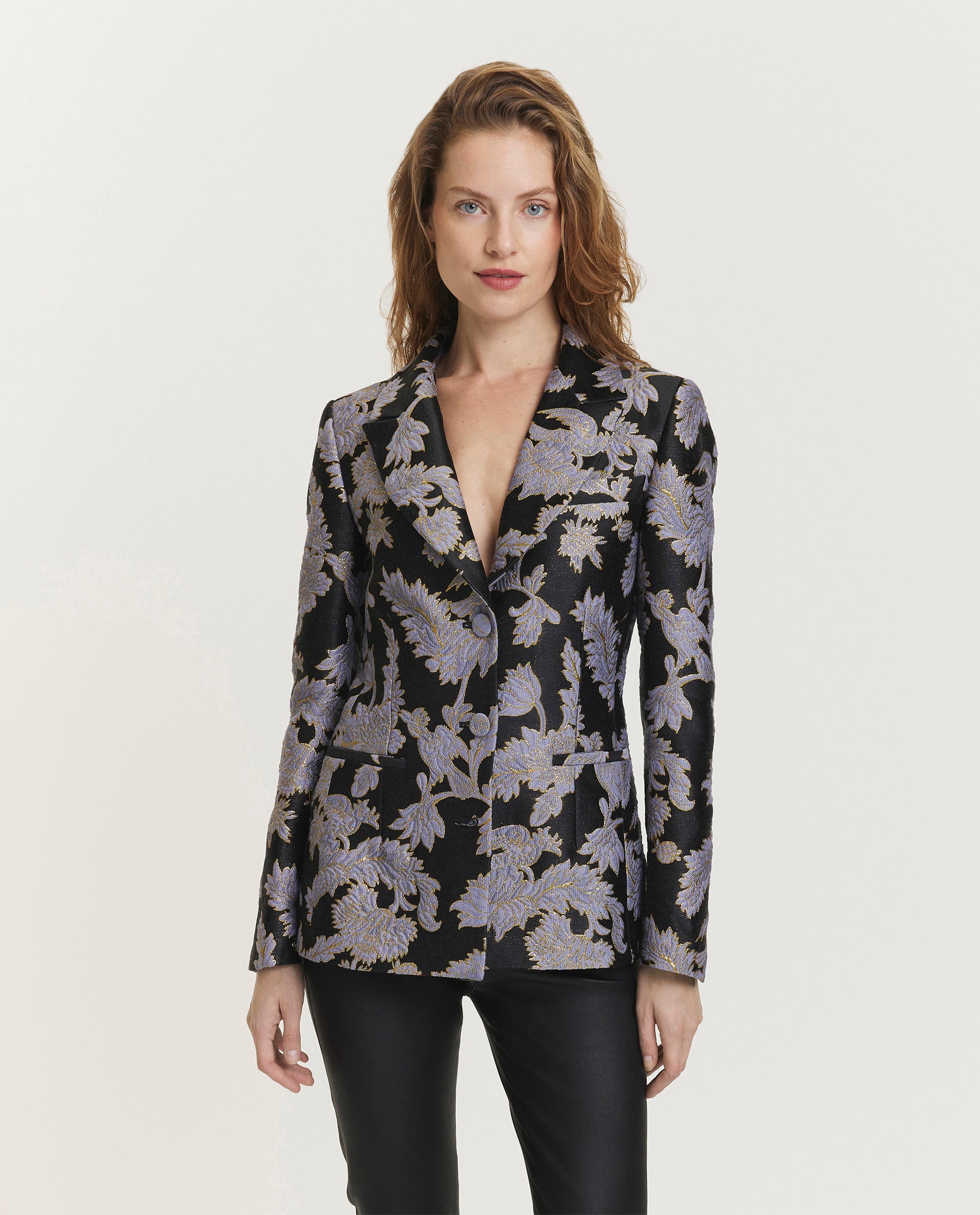 Jacquard blazer