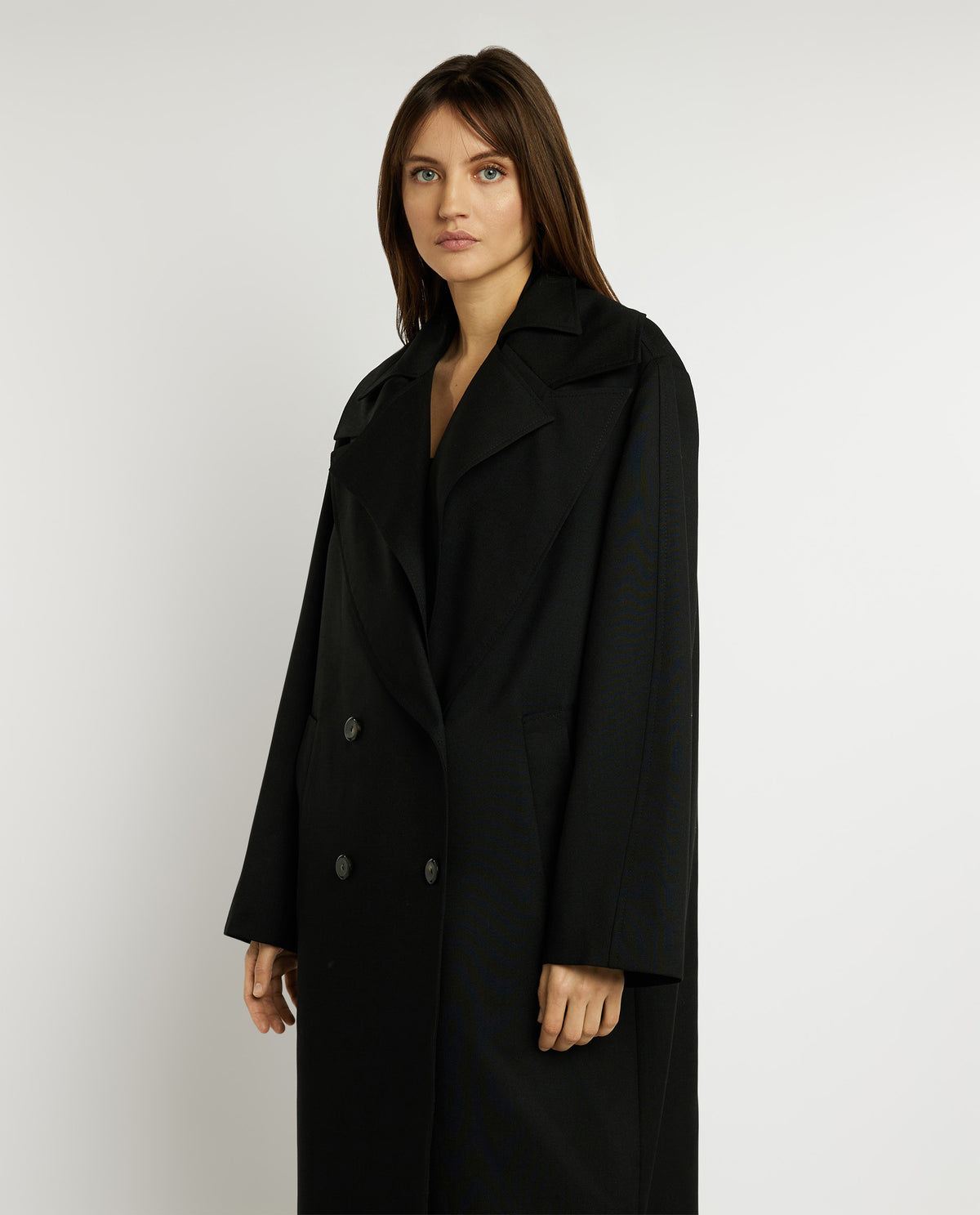 Long wool coat