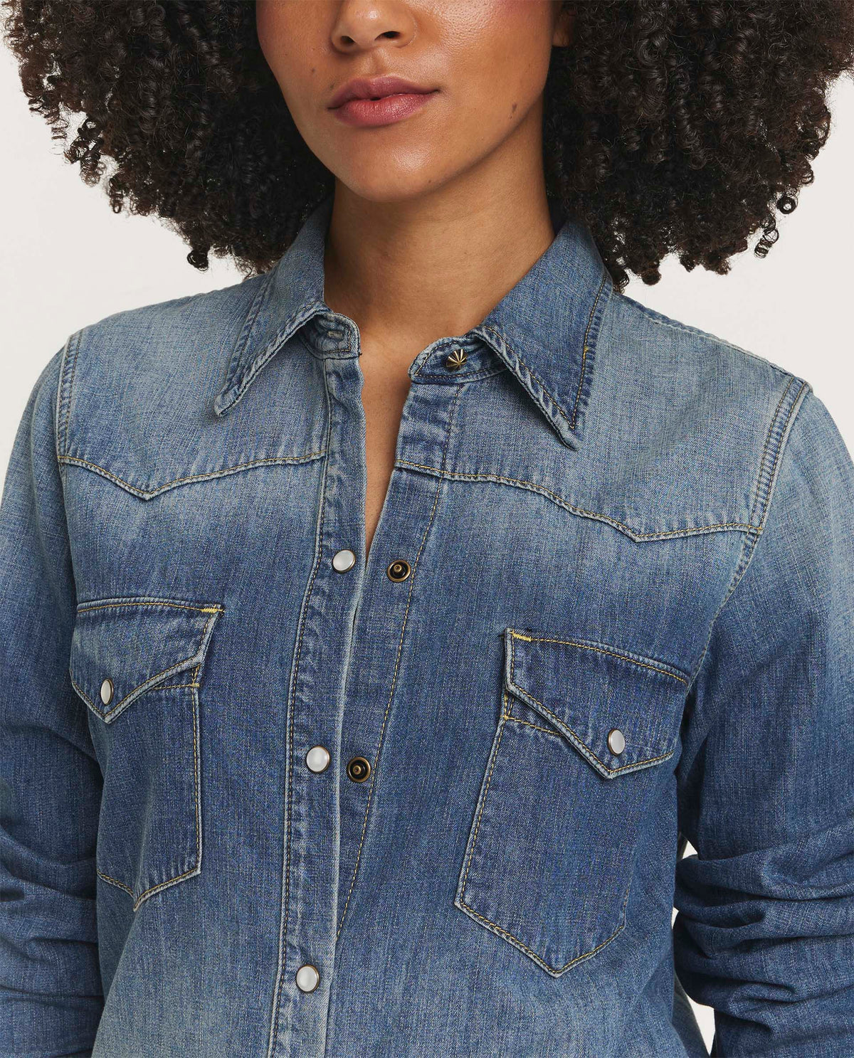 Denim shirt